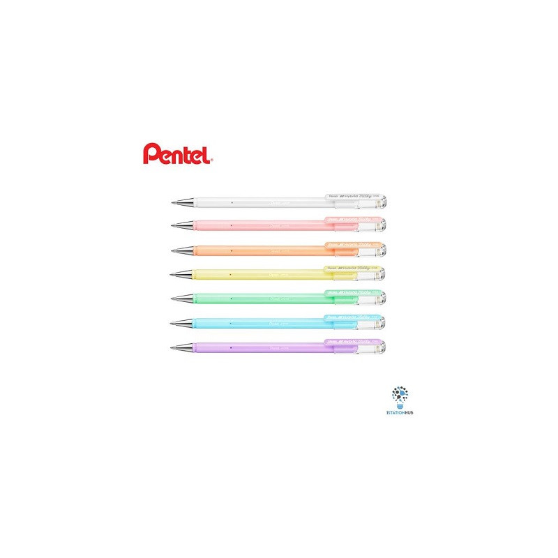 Penna Pentel Gel Hybrid pastello vari colori  0,7