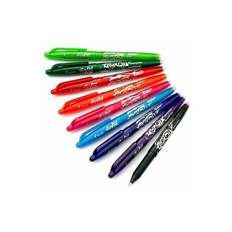 Penna pilot frixion 0,7 nero cancellabile ricaricabile