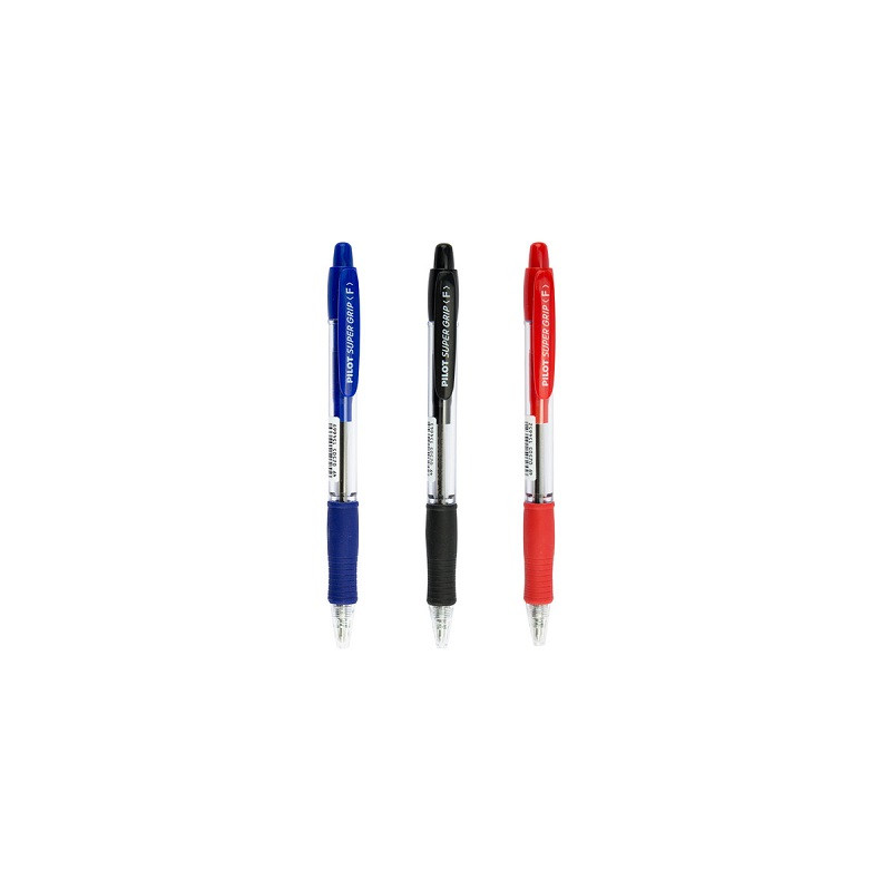 Penna Pilot Super Grip Fine rosse scatto