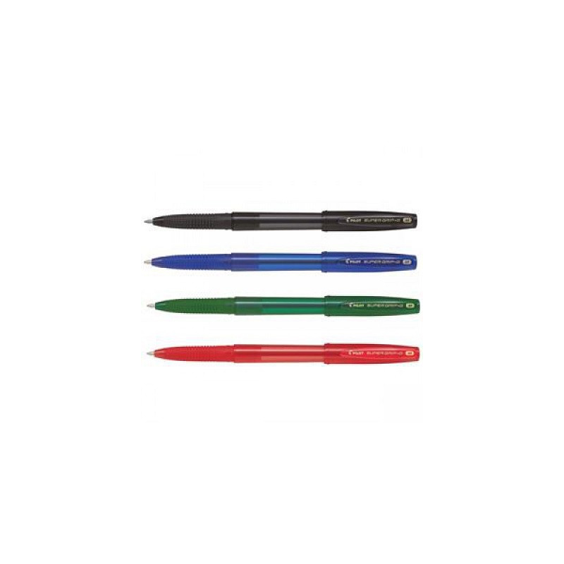 Penna Pilot Super Grip G Medium rosse
