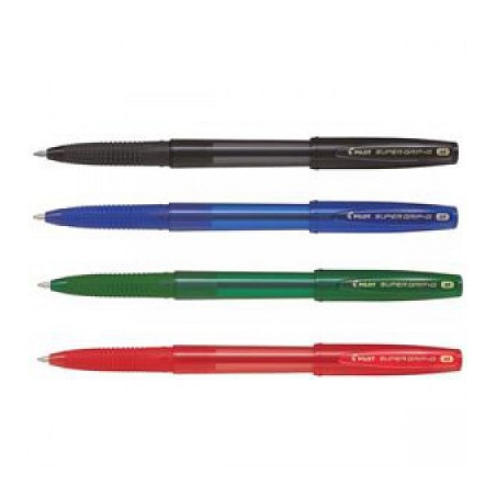 Penna Pilot Super Grip G Medium rosse