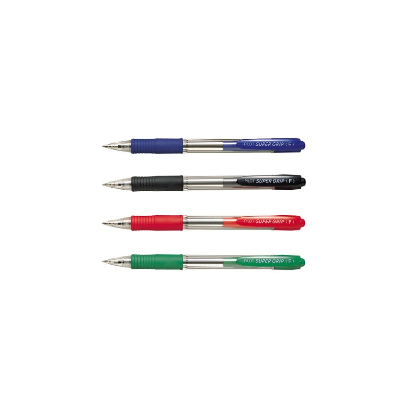 Penna Pilot Super Grip Medium nere