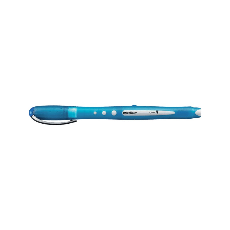 Penna Roller worker+ Stabilo - blu - inch. blu - 0,5 mm