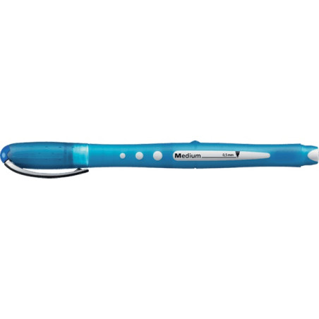Penna Roller worker+ Stabilo - blu - inch. blu - 0,5 mm