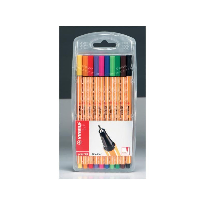 Penna Stabilo Point 88 10pz