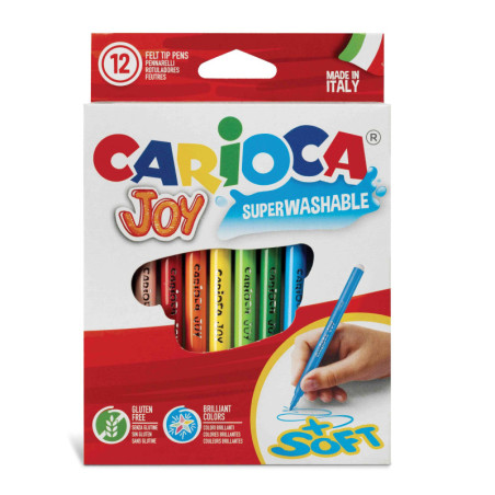 Pennarelli Carioca Joy 12pz