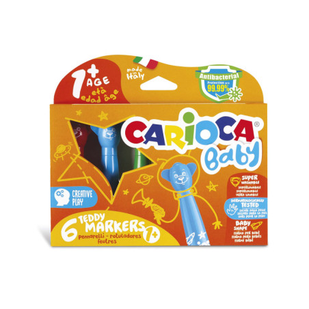 Pennarelli carioca Teddy Marker A 6 pz
