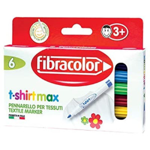 Pennarelli per tessuto 6pz assortito