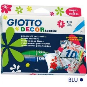 Pennarelli per tessuto giotto Decor Textile a 6 per tessuto