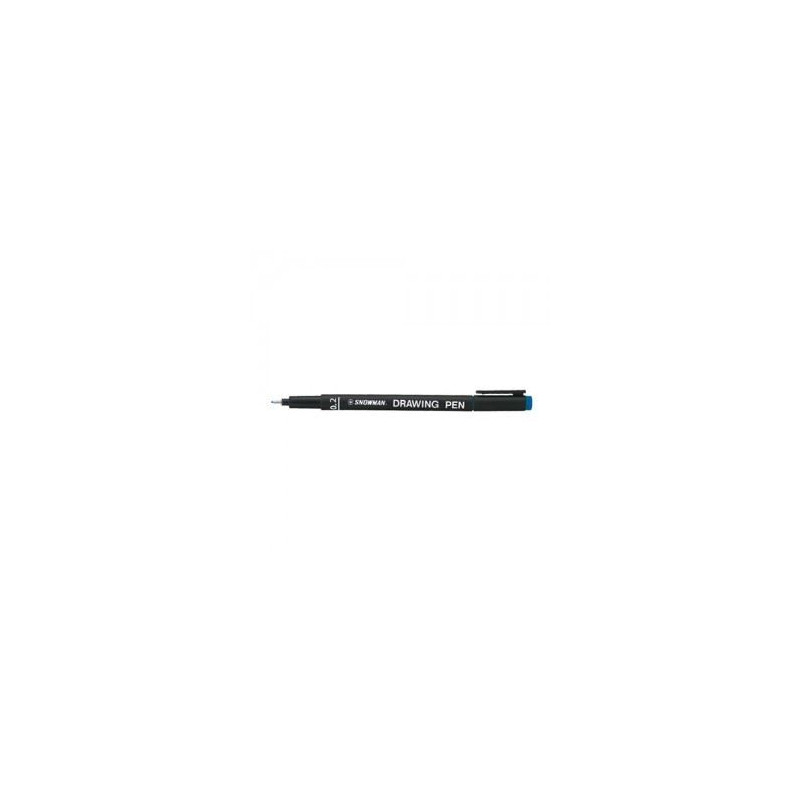 Pennarelli pigment Snowman 0,2 blu