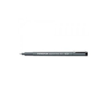 Pennarelli pigment Staedtler 0,1 nero