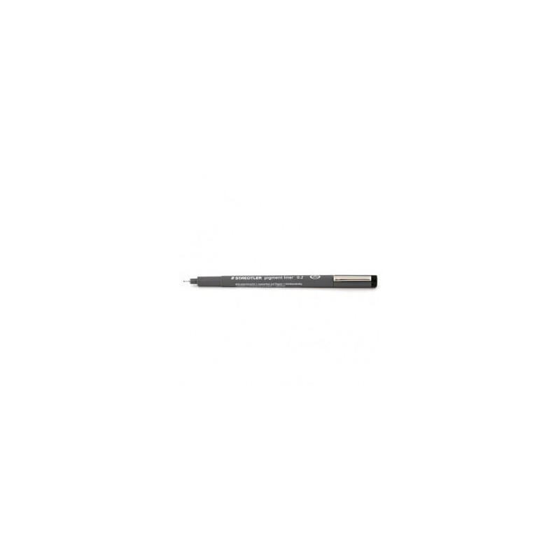 Pennarelli pigment Staedtler 0,2 nero