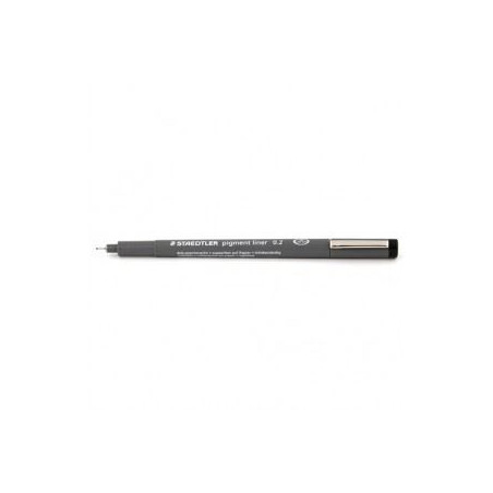 Pennarelli pigment Staedtler 0,2 nero