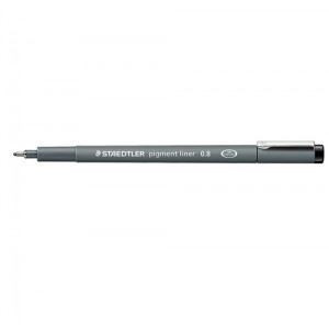 Pennarelli pigment Staedtler 0,8 nero