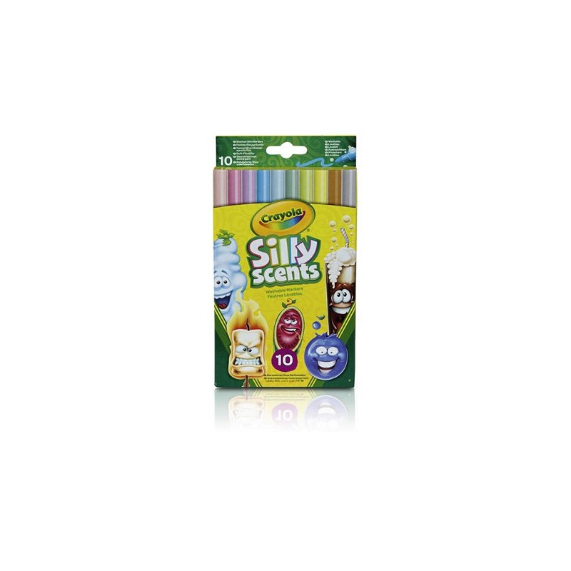 Pennarelli profumelli Crayola 10pz punta media