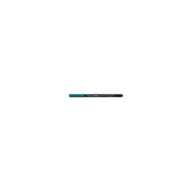 Pennarello doppia punta Aqua Brush Duo Lyra Colore: Blu cobalto