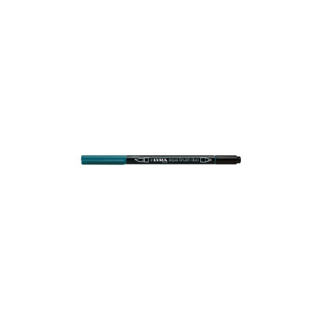 Pennarello doppia punta Aqua Brush Duo Lyra Colore: Blu cobalto