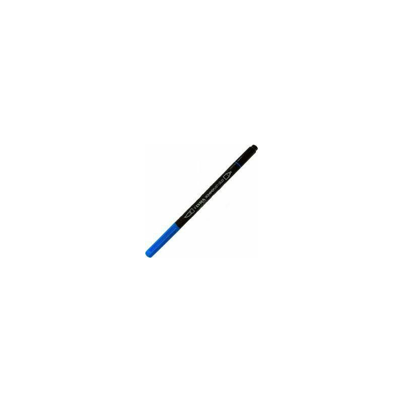 Pennarello doppia punta Aqua Brush Duo Lyra Colore: Blu orientale