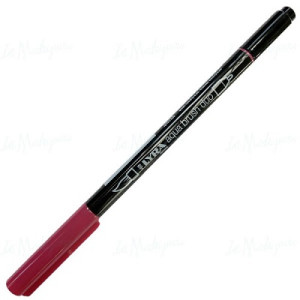 Pennarello doppia punta Aqua Brush Duo Lyra Colore: carminio bruc