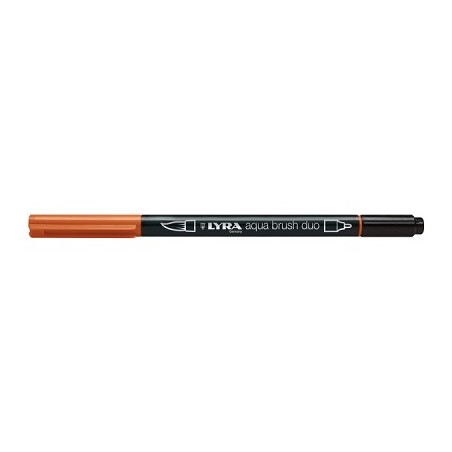 Pennarello doppia punta Aqua Brush Duo Lyra Colore: Cinabro