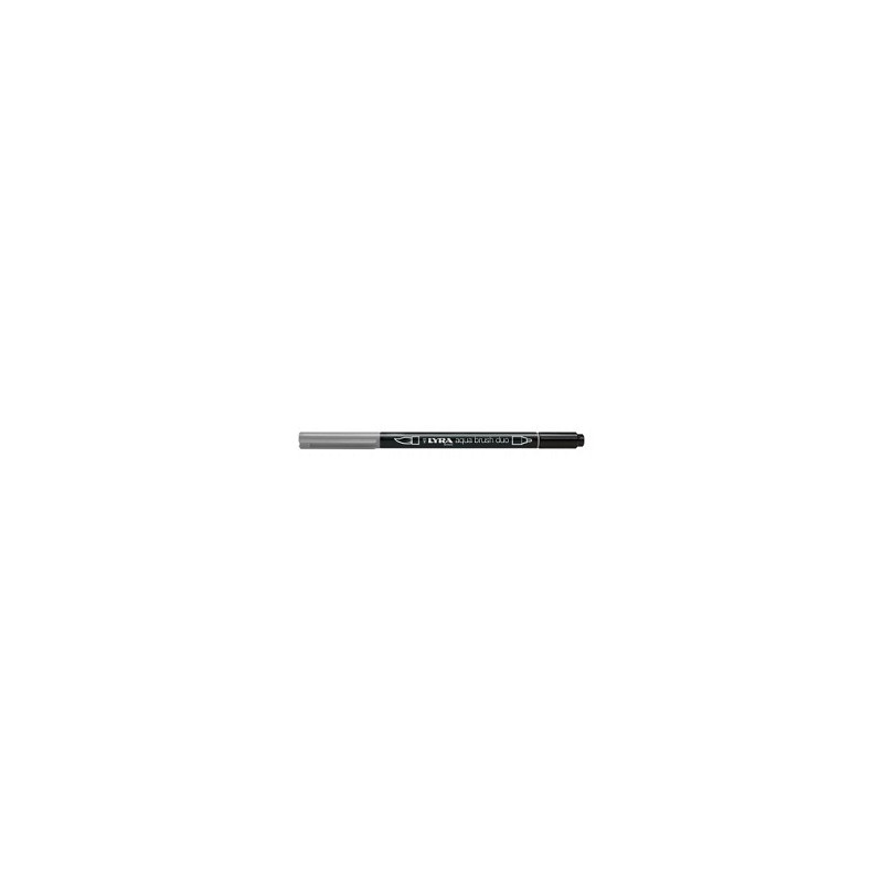 Pennarello doppia punta Aqua Brush Duo Lyra Colore: Grigio Freddo