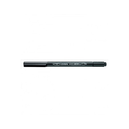 Pennarello doppia punta Aqua Brush Duo Lyra Colore: Nero