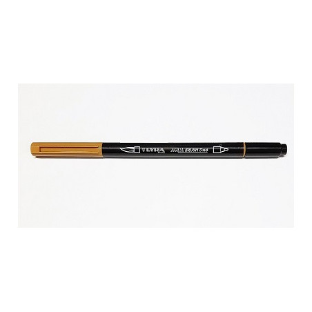 Pennarello doppia punta Aqua Brush Duo Lyra Colore: Ocra Bruno