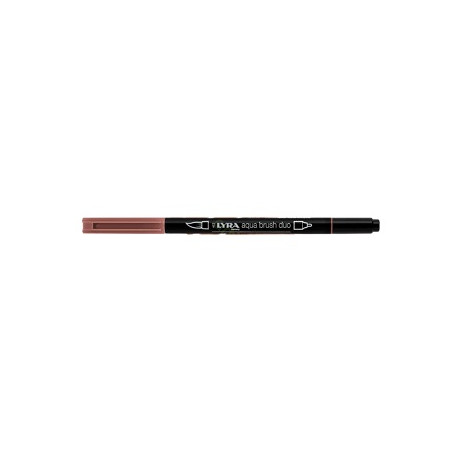 Pennarello doppia punta Aqua Brush Duo Lyra Colore: Rosso Marte