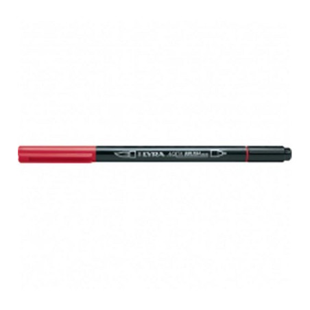 Pennarello doppia punta Aqua Brush Duo Lyra Colore: Rosso Pompei