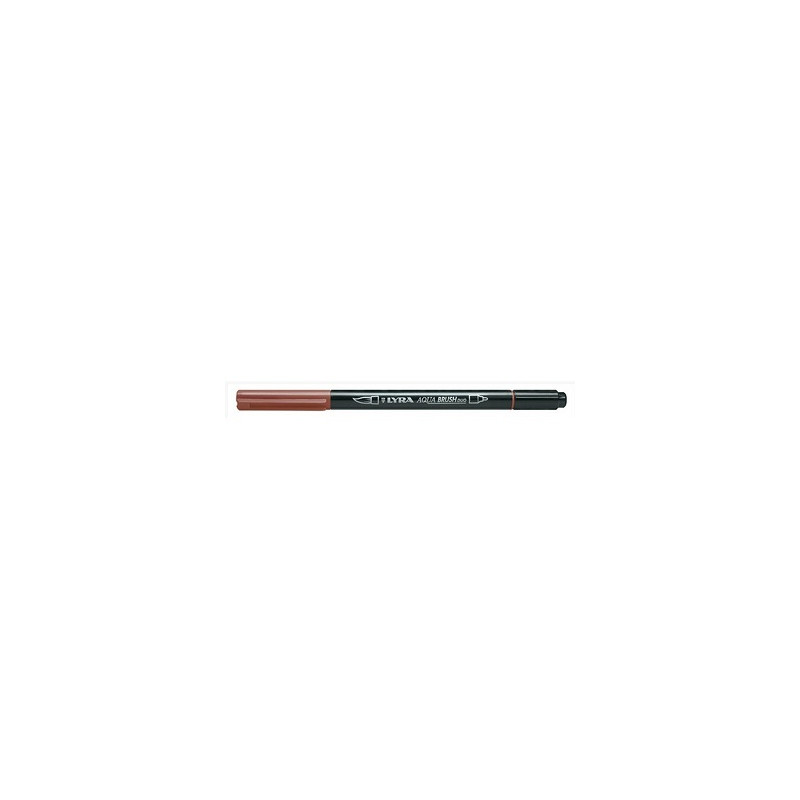 Pennarello doppia punta Aqua Brush Duo Lyra Colore: Rosso Venezia