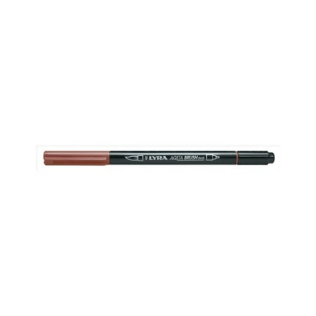 Pennarello doppia punta Aqua Brush Duo Lyra Colore: Rosso Venezia