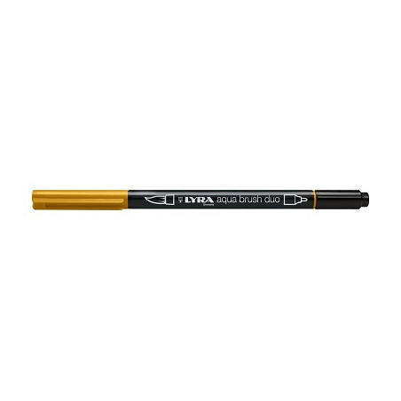 Pennarello doppia punta Aqua Brush Duo Lyra Colore: Terra di Siena Naturale