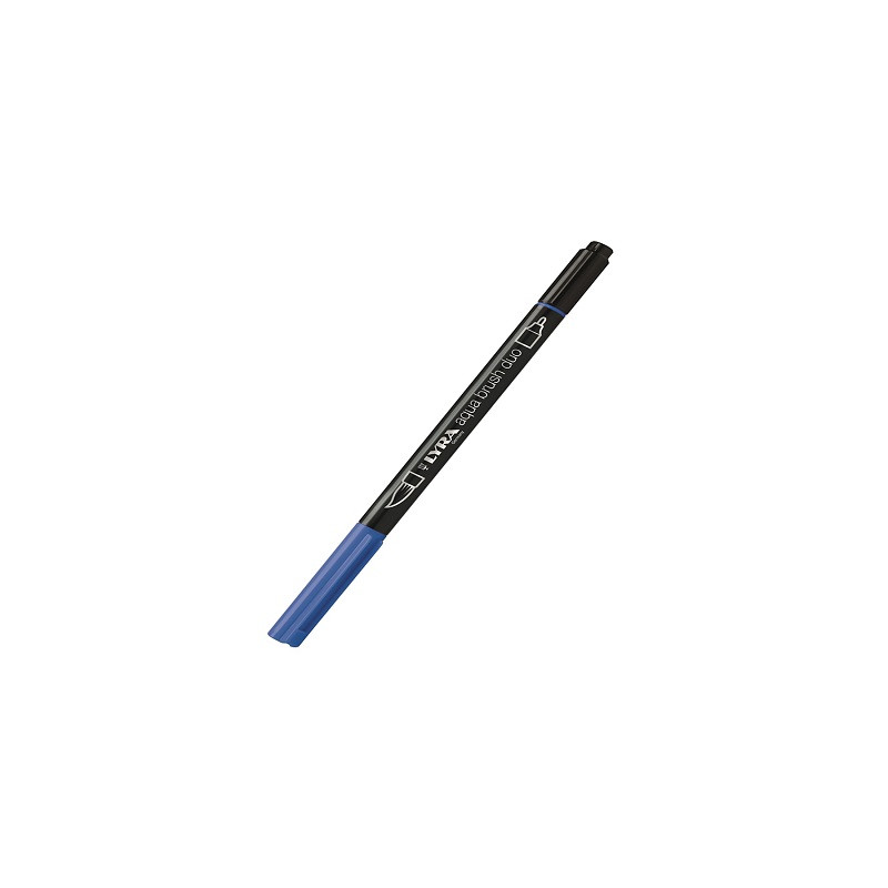 Pennarello doppia punta Aqua Brush Duo Lyra Colore: Turchese scuro
