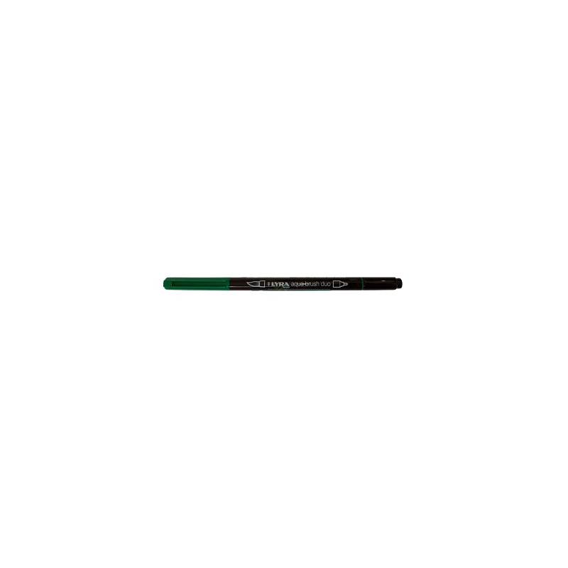 Pennarello doppia punta Aqua Brush Duo Lyra Colore: Verde mineral