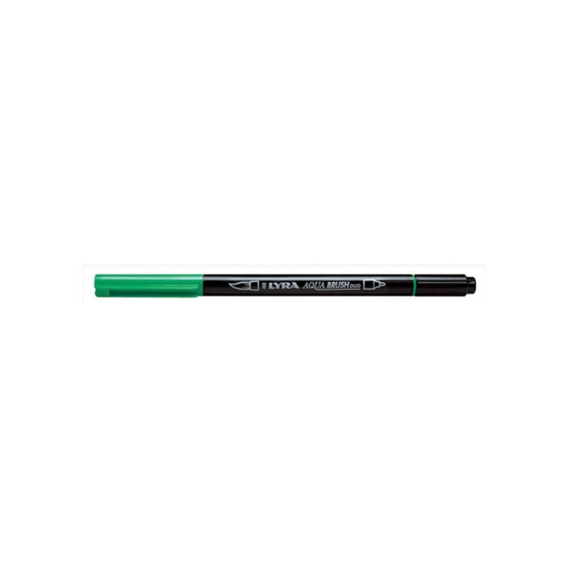 Pennarello doppia punta Aqua Brush Duo Lyra Colore: Verde Paolo Veneruso