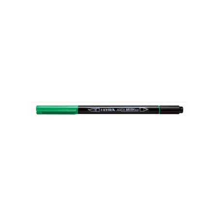 Pennarello doppia punta Aqua Brush Duo Lyra Colore: Verde Paolo Veneruso