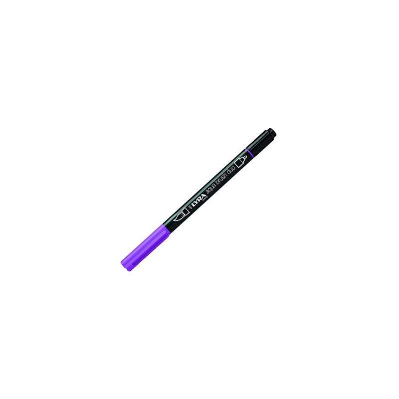 Pennarello doppia punta Aqua Brush Duo Lyra Colore: Violetto rossastro