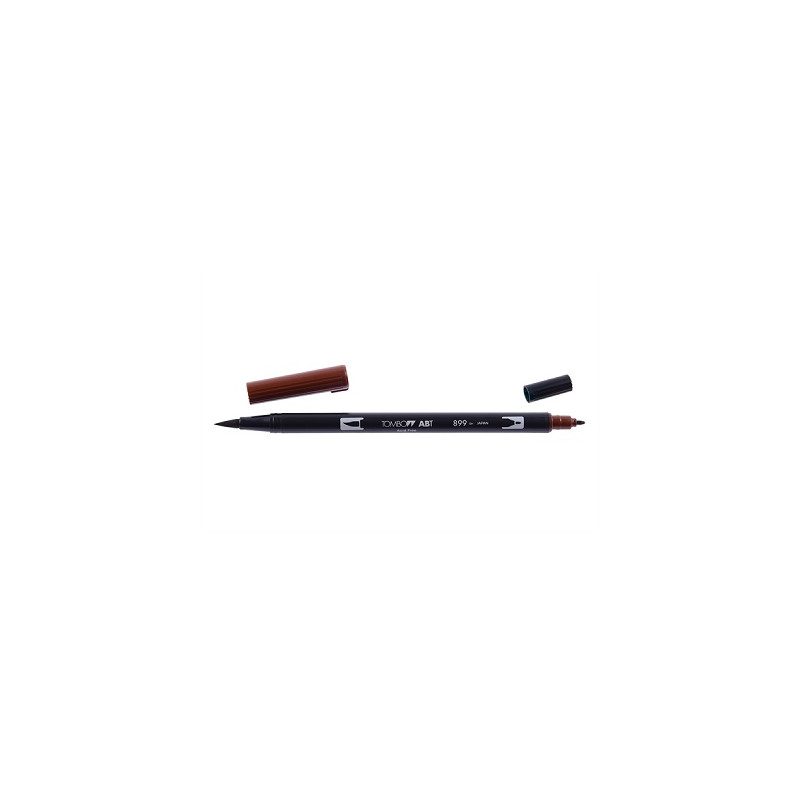 Pennarello Dual Brush ABT Tombow Koh-I-Noor colore Red Wood