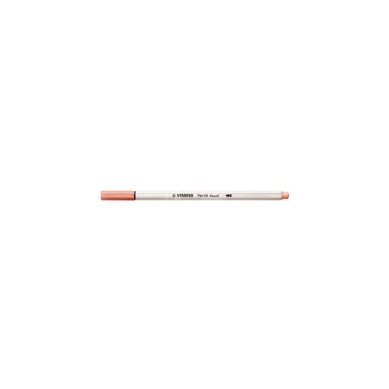 Pennarello Stabilo Pen 68 Brush Albicocca