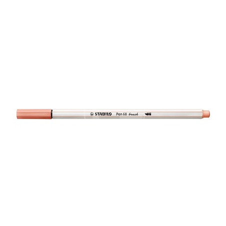 Pennarello Stabilo Pen 68 Brush Albicocca