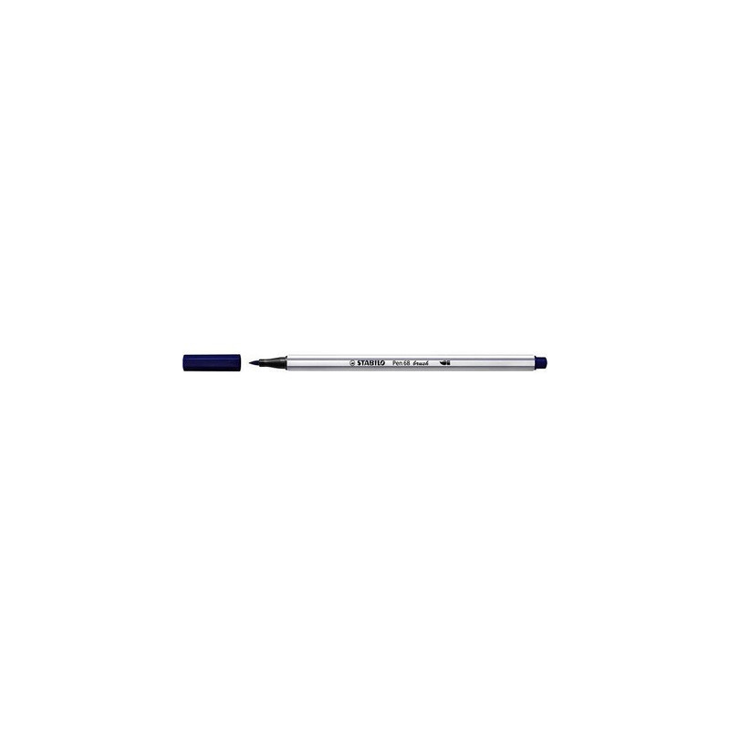 Pennarello Stabilo Pen 68 Brush Blu di Prussia