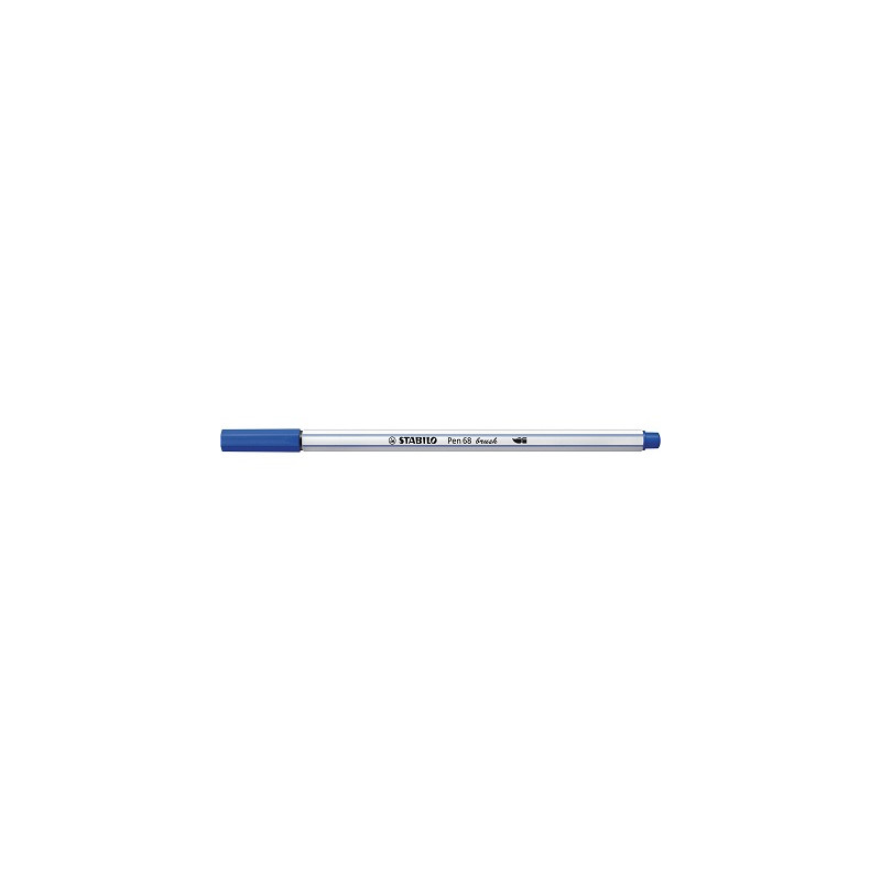 Pennarello Stabilo Pen 68 Brush Blu Oltremare