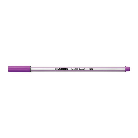 Pennarello Stabilo Pen 68 Brush Lilla