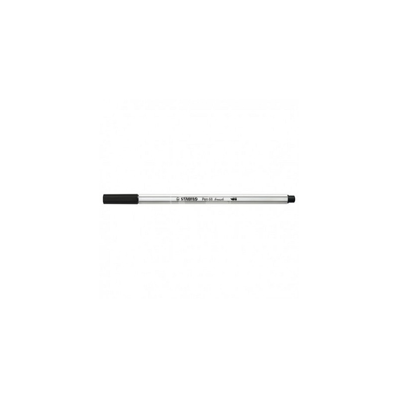 Pennarello Stabilo Pen 68 Brush Nero