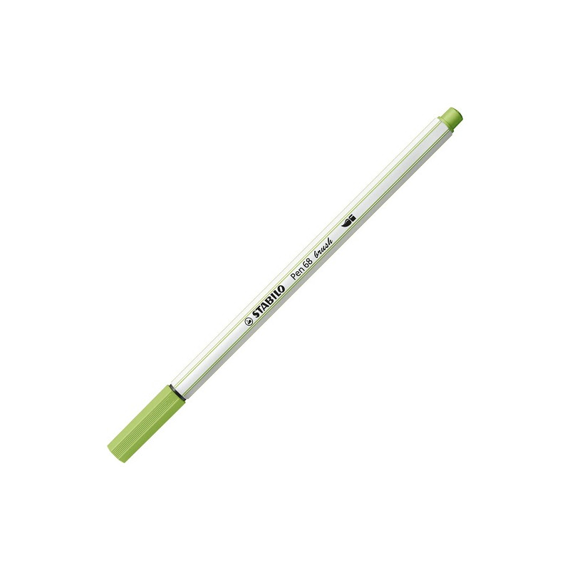 Pennarello Stabilo Pen 68 Brush Pistacchio