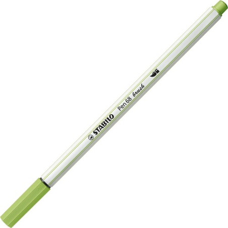 Pennarello Stabilo Pen 68 Brush Pistacchio