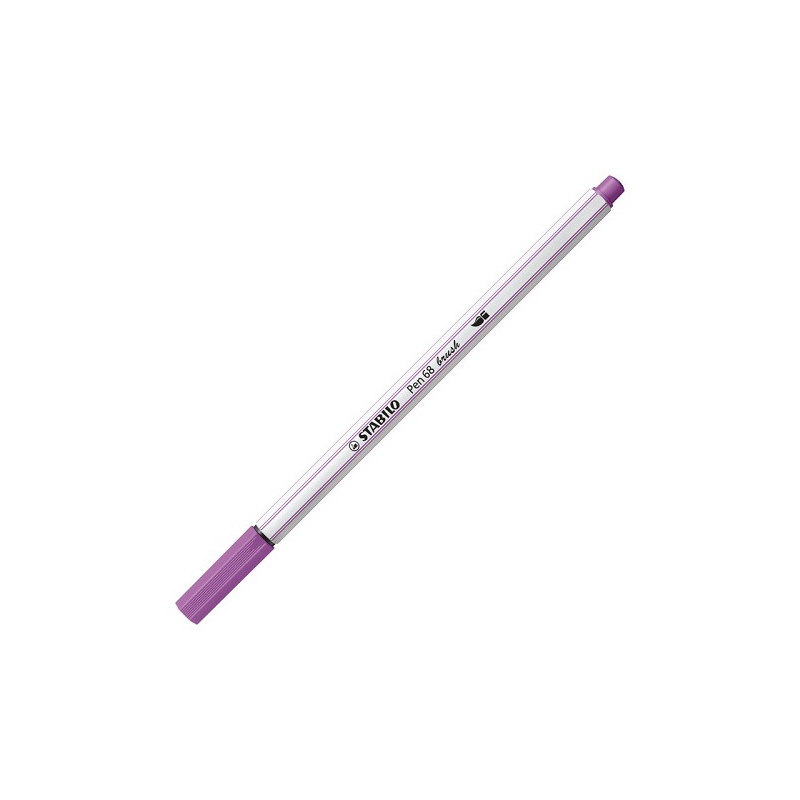 Pennarello Stabilo Pen 68 Brush Prugna