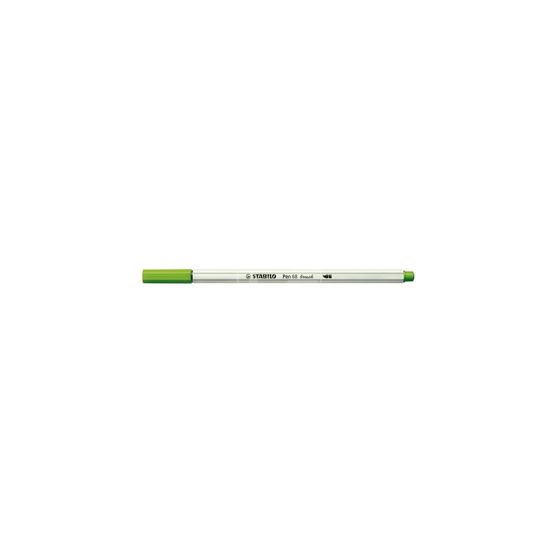Pennarello Stabilo Pen 68 Brush Verde Foglia