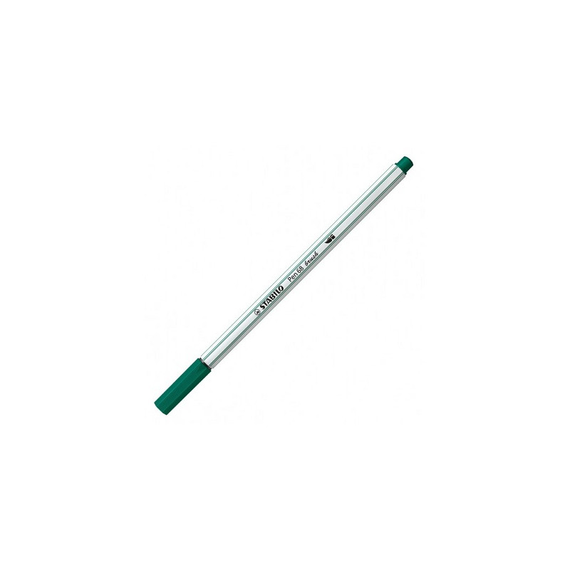 Pennarello Stabilo Pen 68 Brush Verde turchese