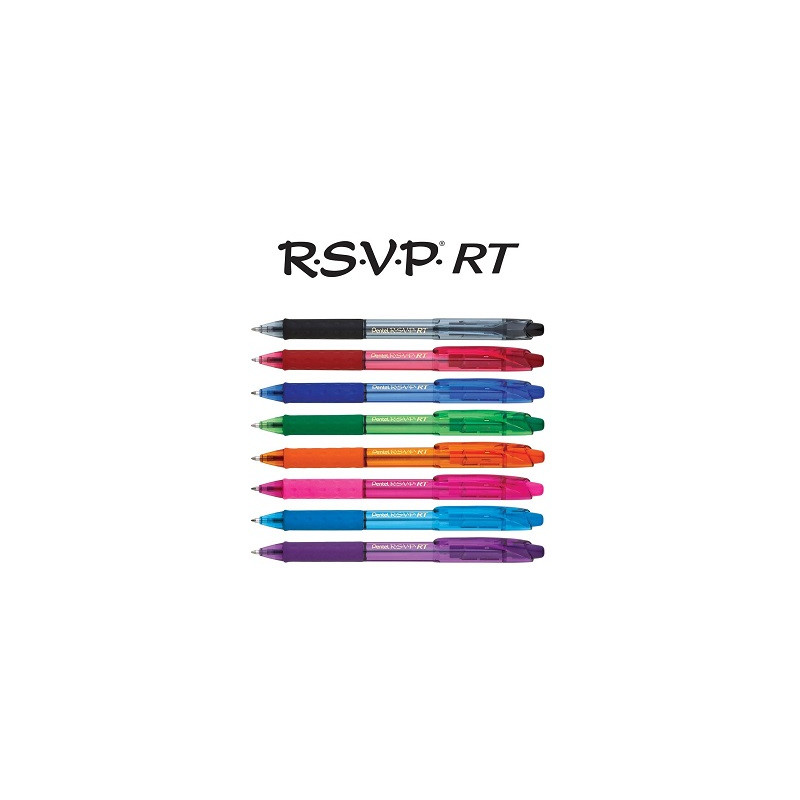 Penne Pentel RSVP super rt 1,0 blu